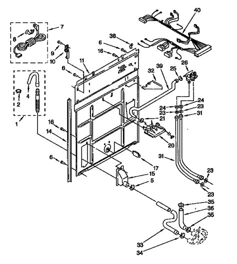 This can happen in whirlpool or kenmore dryers, as well as some other brands, though it is infrequent. 28 Kenmore He4t Washer Parts Diagram - Free Wiring Diagram Source