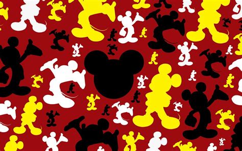 Red Aesthetic Wallpaper Mickey Mouse Mikey Mouse Discovered By