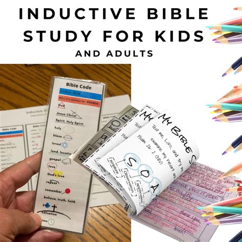 Inductive Bible Study Prayer For Kid Soap Acronym A Better Way To
