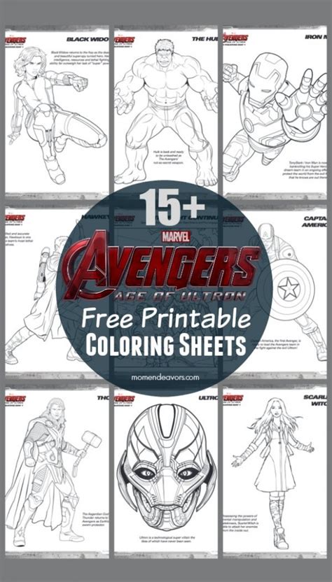 Find high quality ultron coloring page, all coloring page images can be downloaded for free. Avengers: Age of Ultron FREE Printable Superhero Coloring ...
