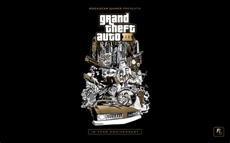 Grand Theft Auto Iii 10th Anniversary Artwork Now Available As
