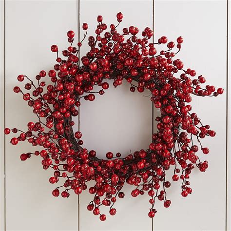 Glitter Faux Berry Wreaths | Christmas wreaths, Holiday wreaths, Pre lit christmas wreaths