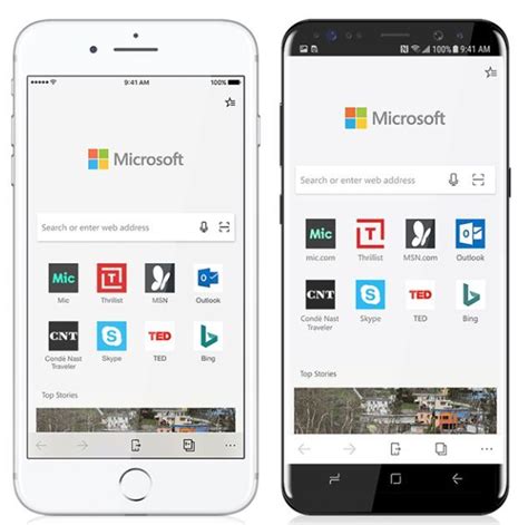 Microsoft Edge Browser Preview Version Now Available For Android And IOS Mobiles Com