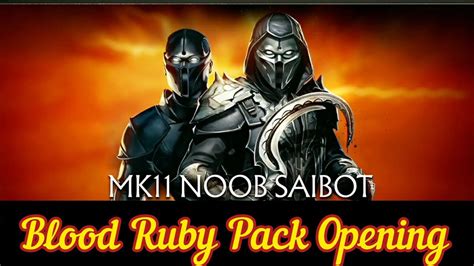 Mk11 Noob Saibot Blood Ruby Pack Opening Youtube