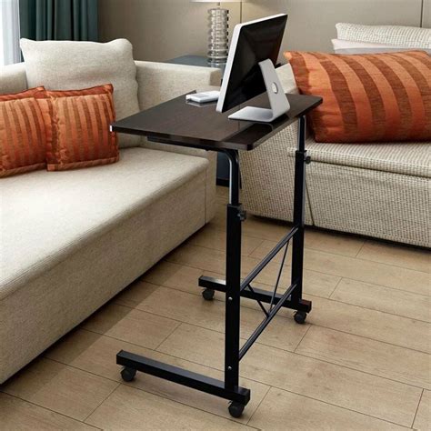 Zimtown Removable Laptop Table Stand Height Adjustable Computer Desk