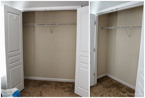 Got a bedroom with no closet? Duo Ventures: Guest Bedroom: Closet Organizer Install