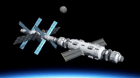 Dreaming Big Supersized International Space Station Siss Iss Alternate History Concept