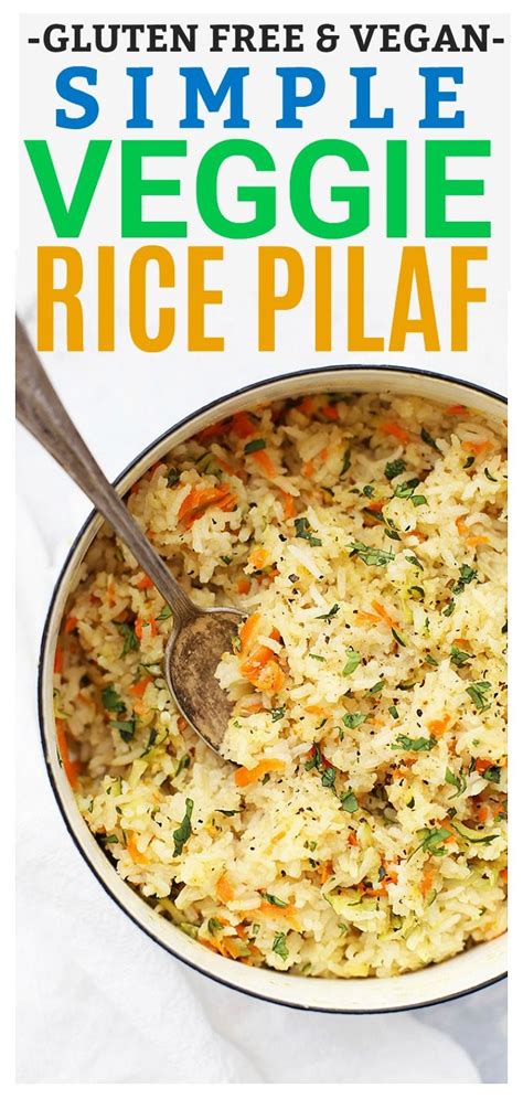 Simple Veggie Rice Pilaf An Easy Side Dish This Vegetable Rice Pilaf