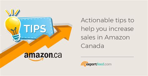 Tips to help you increase sales in Amazon Canada