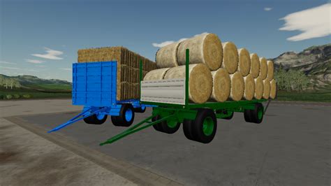 Bale Trailer Pack V1000 Ls22 Farming Simulator 22 Mod Ls22 Mod Images