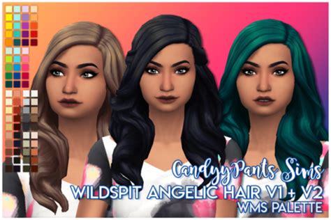 Sims 4 Angelic Hair Centuryfod