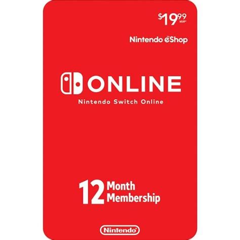 (up to 8 nintendo account users) family memberships can be purchased by anyone aged 18+. Nintendo Nintendo Switch Online 12-Month Individual ...