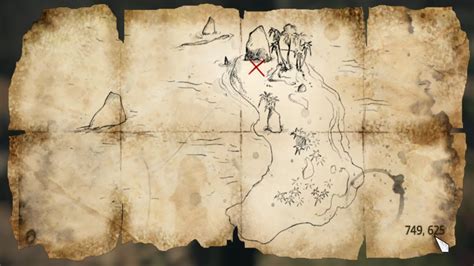 Assassins Creed IV Black Flag Treasure Map 749 625 YouTube