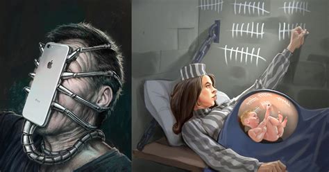 24 Illustrations That Perfectly Portray The Issues Of Modern Society