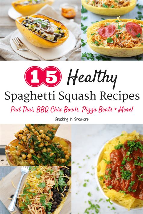 15 Healthy Spaghetti Squash Recipes Snacking In Sneakers