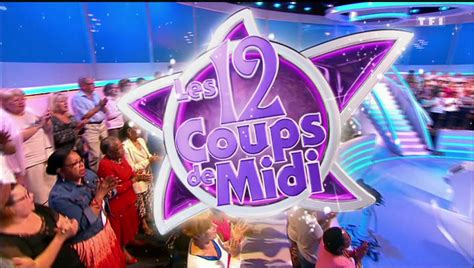 Vidéo Générique Les 12 Coups De Midi Tf1 2016