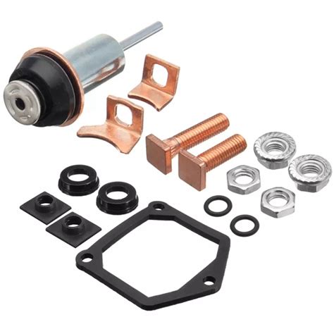 Universal Motor Starter Solenoid Repair Rebuild Kit Plunger Contacts