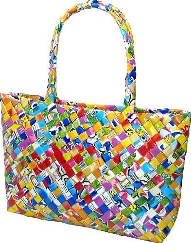 Tote Bag Made Out Of Recycled Bags How To Recycle Çantalar Çanta
