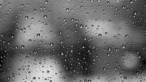 Raindrops On Window Glass Stock Footage Video 3918218