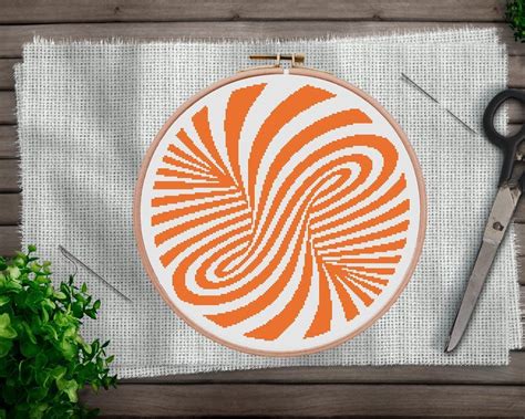 This method of pattern transfer is great if you are using a large, detailed pattern (like this one). Abstract-Geometry-Cross Stitch Pattern | Modern cross ...