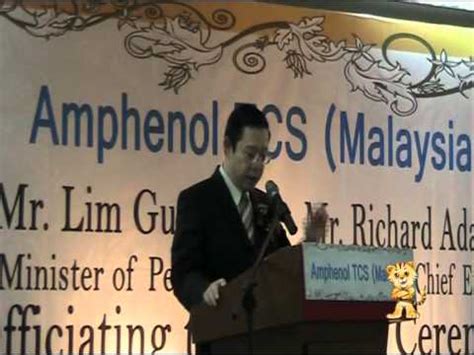 2004) is a one stop security solutions provider. Amphenol TCS Malaysia opens in Penang - YouTube