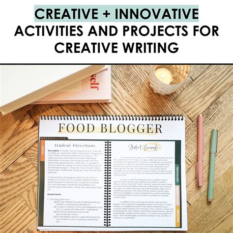 25 Creative Writing Activities Projects Grades 6 12 Digital