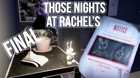 Final De Those Nights At Rachels Noche 5 Español Ending Youtube