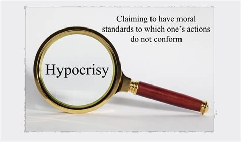 The noun hypocrisy descends from the greek hypokrisis acting on a stage, from hypokrinesthai to play a. Hypocrisy in the Democracy - Dr. Rich Swier