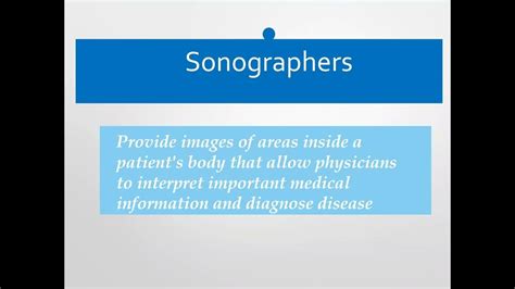 Diagnostic Medical Sonography Program Information Session Youtube