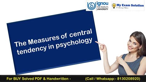The Measures Of Central Tendency In Psychology My Exam Solution