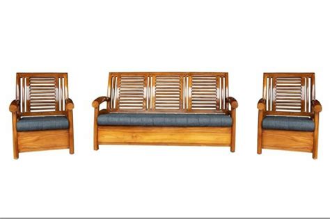 5 Seater Teak Wood Sofa Set Rs 49000 Set Sulochana Life Style