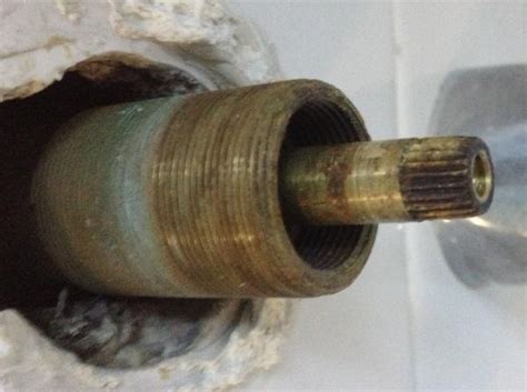 The images below that show how to remove the valve trim may not look like exactly like your trim. How to remove shower diverter valve - DoItYourself.com ...