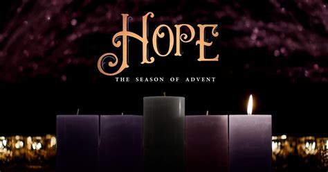 Advent Classic Hope Still Still Background