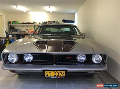 This restored polar white landau has been repainted in ford cobalt blue and features the all matching numbers 351 cleveland v8, fmx auto, 9 lsd d. 1974 Ford Falcon XB GT for Sale in Australia