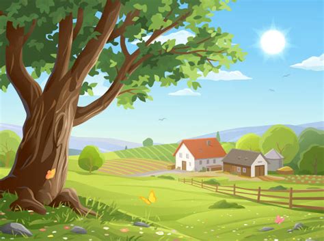 Farmhouse Illustrations Royalty Free Vector Graphics And Clip Art Istock