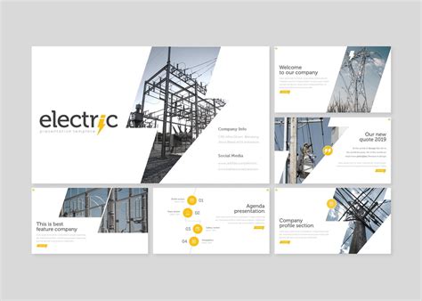 Electric Powerpoint Template