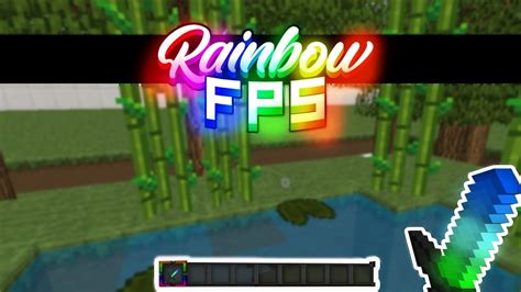 Rainbow Fps Mashup Minecraft Texture Pack Pvp Sin Lag 18 Youtube