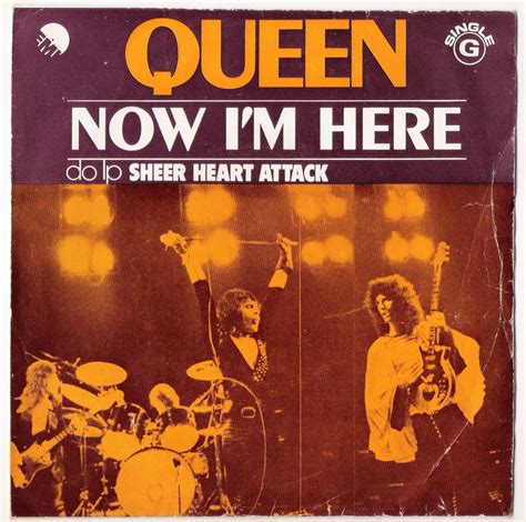 Queen Now Im Here Portugal 7 Single Unique Sleeve