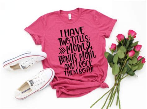 Mom Shirts Bonus Mom Shirt Step Mom Life Shirt Mothers Etsy