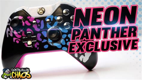 Neon Panther Custom Xbox One Controllers Controller Chaos Youtube