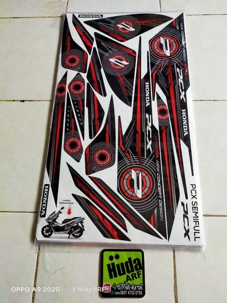 Jual Striping Sticker Lis Motor Variasi Honda Pcx Grafis Di Lapak Huda Narendra Striping Shoop