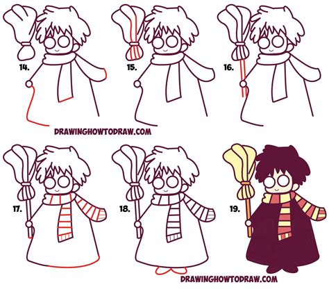 Aujourd'hui, nous allons dessiner harry potter, le garçon qui a vécu.étape 1: Dessin De Harry Potter Facile A Reproduire Simple | OHBQ.INFO - Meilleurs Coloriage Drawings