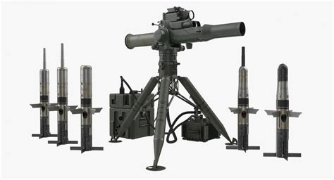 3d Bgm 71 Tow Missile System Collection 3d Molier