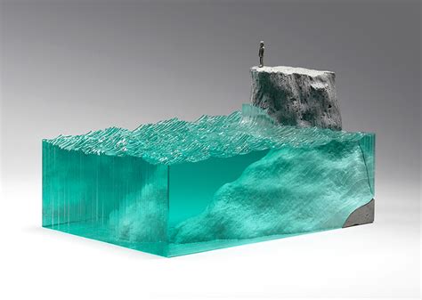 Ben Young Layered Glass Art Makes Water Stand Still And Our Minds Go Boom