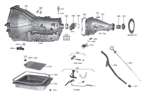 Ford A4ld Transmission Diagram