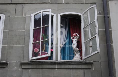 The Nude In The Window Fotografia Por Erwin Bruegger Artmajeur
