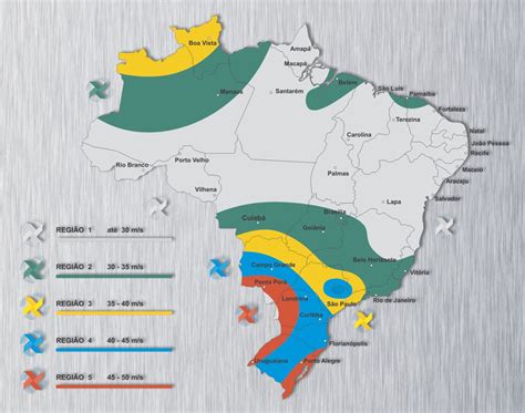 Mapa De Ventos E Regiões Brimak Portas E Janelas