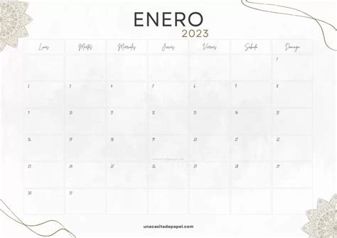 Calendarios Enero 2024 ️ Para Imprimir Pdf Calendario Enero