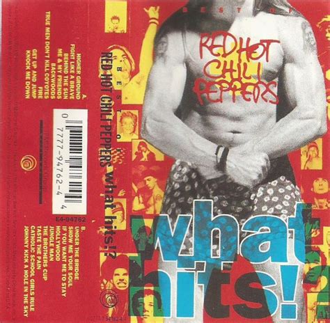 What Hits By Red Hot Chili Peppers 1992 Tape Emi Records Usa