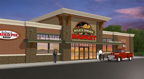 Exterior Market Design | Market Upgrade | Grocery Store De ...
